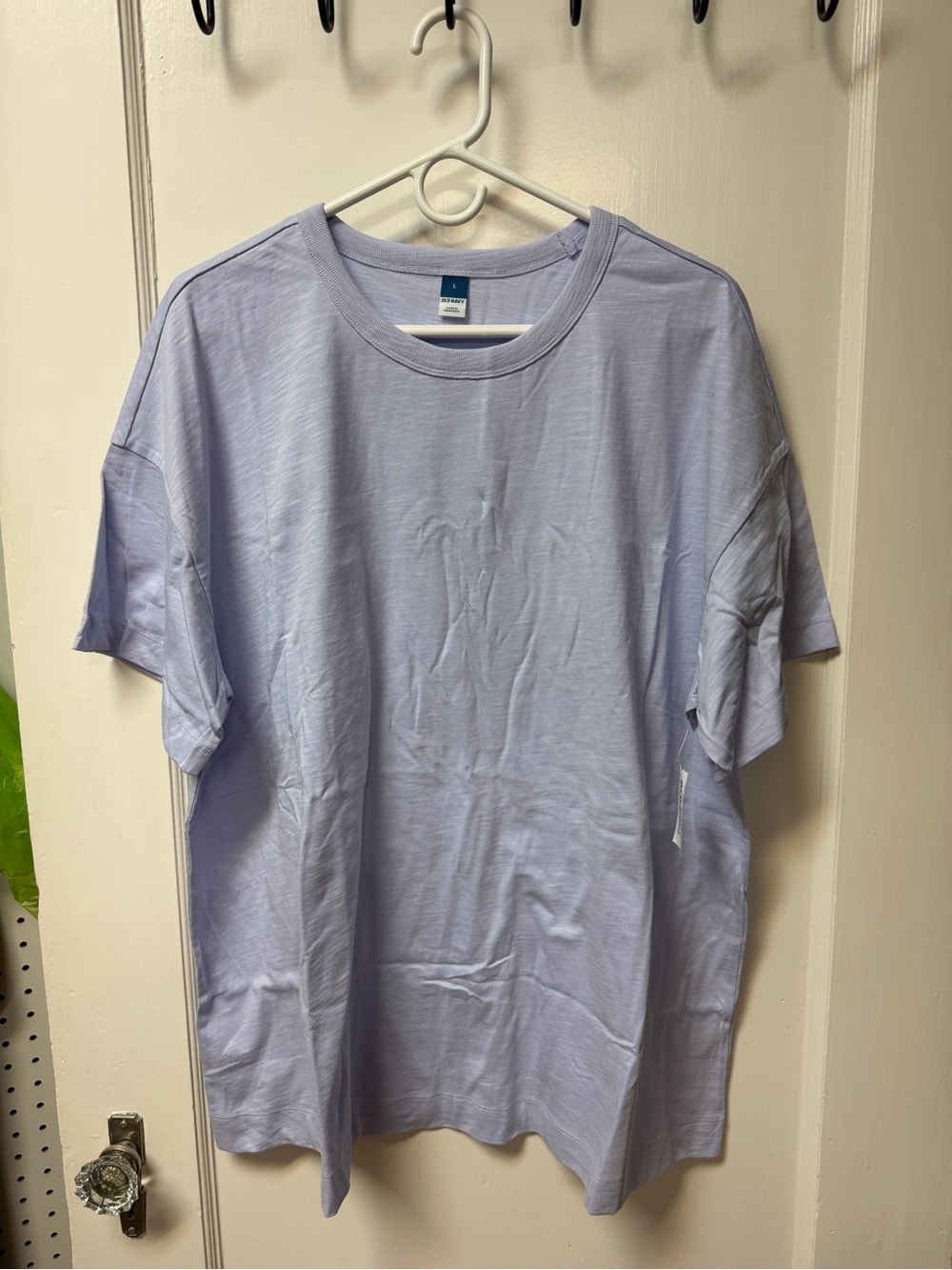 Light Lavender Crew Neck T-Shirt